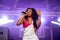 Lady Leshurr rapper, singer and producer performs in concert at Sonar Festival