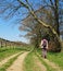 Lady Rambler on a Rural Trail