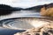 Ladybower reservoir bellmouth overflow plug hole and draw off tower