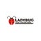 Ladybug design logo vector - animal
