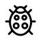 ladybug insects vector illustration