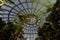 Laeken, Brussels - Belgium : Decorated Art Nouveau roof of the Royal Glasshouses