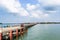 Laem Sok pier is deep sea port a long concrete jetty extended into the sea for ferry services to Koh Kood and chang island.