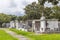 Lafayette cemetery in New Orleans with historic Grave Stones