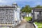 Lafayette cemetery in New Orleans with historic Grave Stones