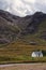 Lagangarbh cottage sitting at the base of Buachaille Etive MÃ²r, Altnafeadh, Glencoe, Scotland.