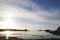 Lagavulin Bay on Islay during sunrise