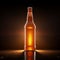 Lager Beer Bottle With Stunning Vray Tracing And Photorealistic Rendering