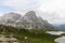 Laghi dei piani on a summer day, Alto Adige, the Dolomites, Italy