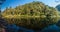 Lago Chico lake in National Park Huerquehue