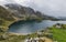 Lago del Valle lake in Somiedo National Park in Asturias, Spain