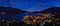 Lago di Como (Lake Como) high definition panorama