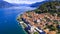 Lago di Como sceneryh. Bellagio village, Italy
