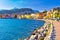 Lago di Garda town of Torbole panoramic view