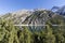 Lago di Livigno, Mountain lake in the border area of Swiss and Italien alps