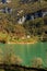 Lago di Tenno - Small lake in Italian Alps Trentino-Alto Adige Italy
