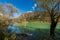 Lago di Tenno Trentino Italy - Small beautiful lake in Italian Alps