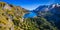 Lago Fedaia Fedaia Lake, Fassa Valley, Trentino Alto Adige, an artificial lake and a dam near Canazei city, located at the foot