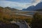 Lago Grey in Torres del Paine National Park, Chile