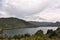 The lago Machonico, Road of the Seven Lakes, Argentina