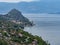 Lago Maggiore seen from Brezzo, Varese, italy