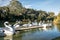 Lago Negro Black Lake with Swan Pedal Boats - Gramado, Rio Grande do Sul, Brazil