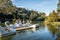 Lago Negro Black Lake with Swan Pedal Boats - Gramado, Rio Grande do Sul, Brazil