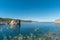 Lagoa Comprida is the largest lake of Serra da Estrela Natural park, Portugal