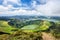 Lagoa de Santiago, Sete Cidades volcano complex, Sao Miguel island, Azores