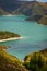 Lagoa do Fogo, a volcanic lake in Sao Miguel, Azores