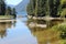 Lagoon at Anan Bear Observatory in Summer near Wrangell Alaska