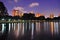 A Lagoon at East Coast Park, Singapore by evening