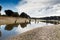 Lagoon almost empty due to drought