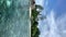 Lagoon With Huts On Ocean Beach In Kaimana Island. Vertical Video Of Turquoise Sea And Picturesque Tropical Resort With Bungalows