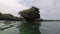 Lagoon at Kwale Island in Menai Bay, Mangroves with Reefs and Rocks, Zanzibar