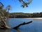 Lagoon landscape Australian national park
