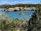 lagoon in Mondrago Natural Park , Mallorca