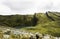 A lagoon on a mountain in a paramo.