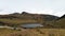 Lagoon in the paramo of Colombia