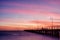 Lagoon Pier sunset