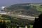 Lagoon in the river Navia Spain