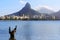 Lagoon Rodrigo de Freitas (Lagoa), Rio de Janeiro