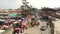 Lagos, Nigeria - 16 July 2016 : The yellow taxis of Lagos are iconic of the city