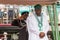 Lagos State Governor, Babajide Sanwo Olu, at the Nigeria Independence day 2022 parade in Lagos