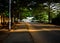 The Lagos State University lonely pandemic night road