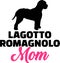 Lagotto Romagnolo mom silhouette