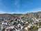 Laguna Beach coastline town with vilas on the hills, Southern California Coastline, USA