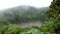Laguna Botos, a Blue Lake in Poas National Park of Costa Rica