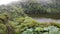 Laguna Botos, a Blue Lake in Poas National Park of Costa Rica