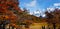 Laguna Capri and Mount Fitz Roy with autumn colors, Argentina